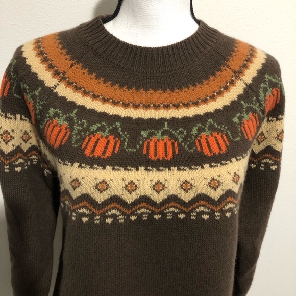 the cozy pumpkin sweater